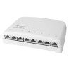 Telegartner MPD6 Cat6a Series 8 Port RJ45 Mini Patch Panel FTP White J02021A0030