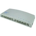 Telegartner MPD6 Cat6a Series 12 Port RJ45 Mini Patch Panel UTP White J02022A0052