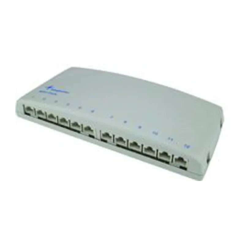 Telegartner MPD6 Cat6a Series 12 Port RJ45 Mini Patch Panel UTP White J02022A0052