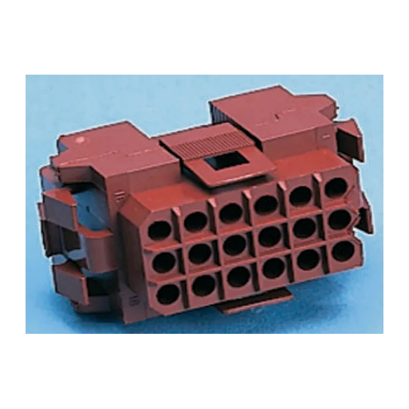 TE Connectivity Metrimate Female Connector Housing 25 Contacts 5.08 mm Pitch 5 Row Straight 211149-1