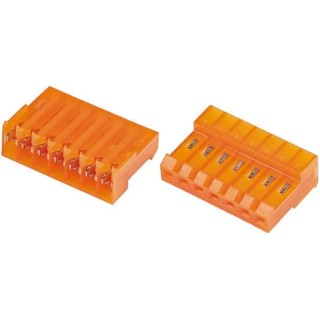 TE Connectivity 7-Way IDC Connector Female Cable Mount 600V AC 7A Right Angle Nylon Housing 3-640426-7