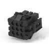 TE Connectivity Miniature Rectangular II Male Connector Housing 4.19 mm Pitch 9 Way 3 Row Straight 1-640521-0