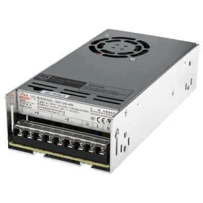 RS PRO Switching Power Supply 48V DC 240W 85-264V AC Chassis Mount 5A Output 161-8227