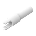 TE Connectivity Commercial MATE-N-LOK Female Connector Housing 1 Way 1 Row Straight 1-480351-0