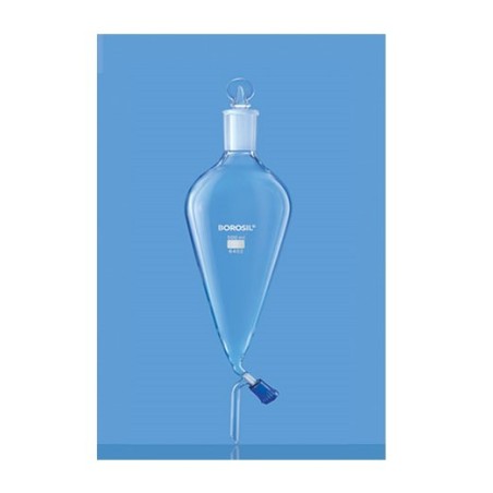 borosil-separatory-funnel-pear-shape-with-boro-lo-stopcock-and-i-c-glass-stopper-60-ml-6402013-43507