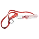 Protecta 2 m Fall Arrest Shock Absorbing Lanyard with Screw Snap Hook, Single Leg, 100kg Capacity AE529