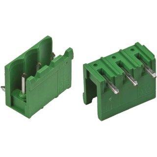 TE Connectivity Buchanan Series Pluggable Terminal Block, 3-Contact, 5.08 mm Pitch, 1 Row 282814-3