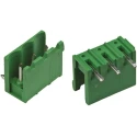 TE Connectivity Buchanan Series Pluggable Terminal Block, 3-Contact, 5.08 mm Pitch, 1 Row, 300V, 15A, Glass Filled 282814-3