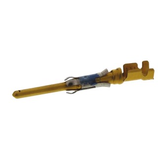 TE Connectivity Type III Series Male Crimp Terminal 13A Current 18-16 AWG Wire Size 27.1mm Length 66099-3
