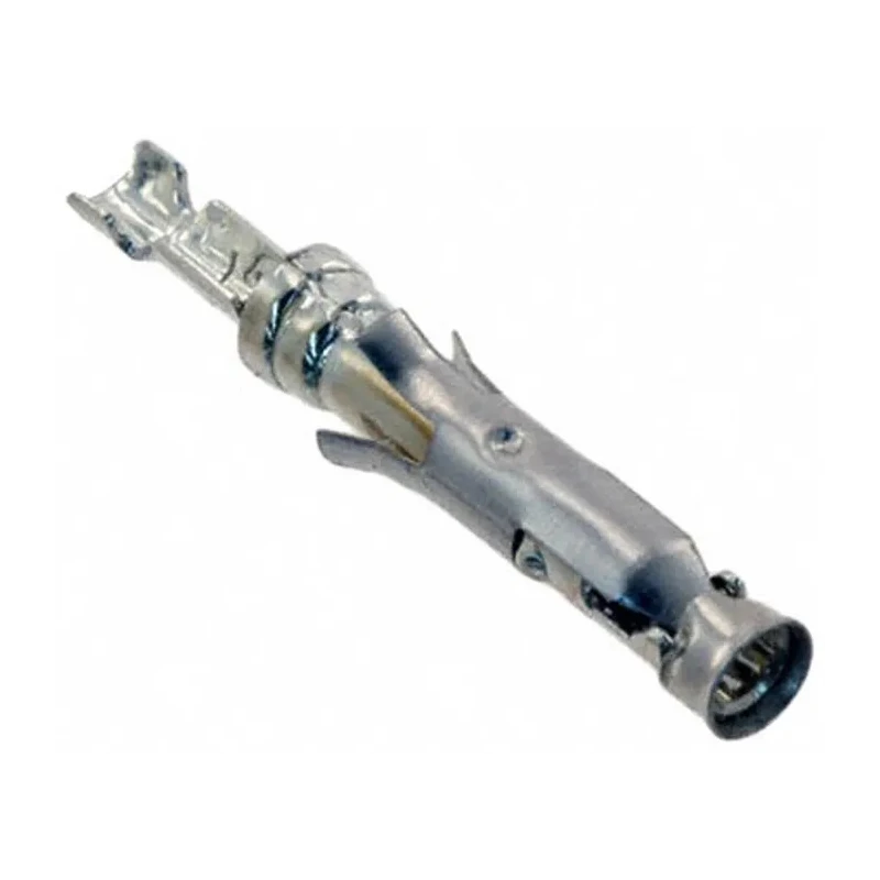TE Connectivity Type III Series Female Crimp Terminal, 13A, 26 AWG Min Crimp, 24 AWG Max, 13.46mm Length 1-66109-7