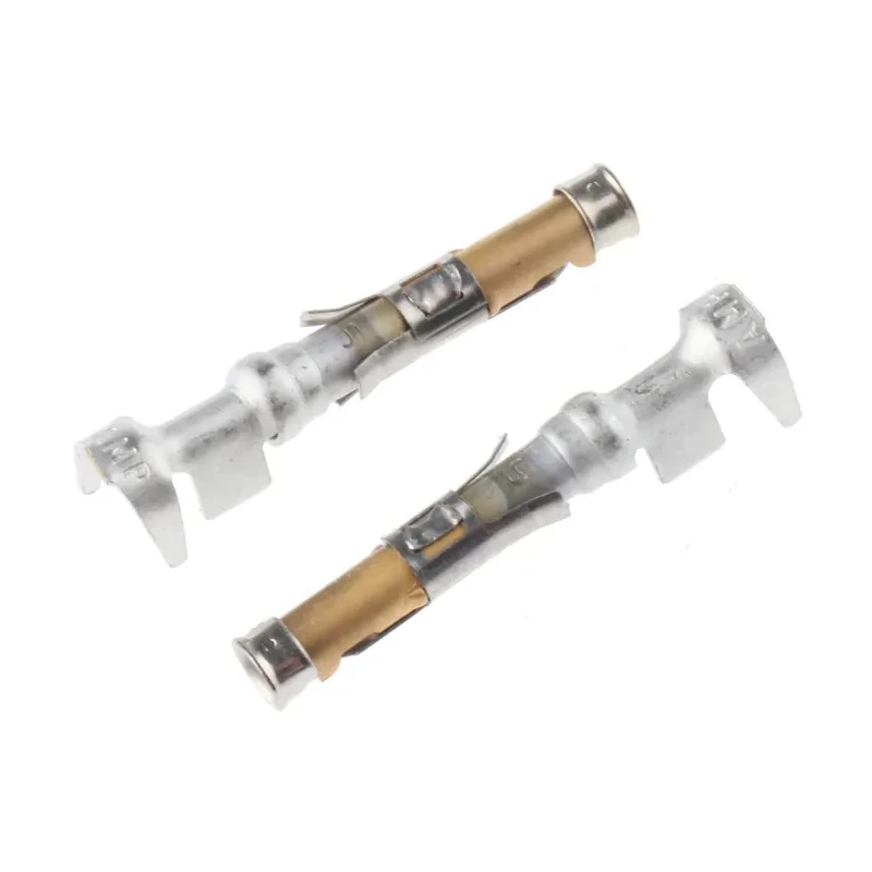 TE Connectivity Type III Series Female Crimp Terminal, 18 AWG Min Crimp, 14 AWG Max 66601-2