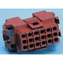 TE Connectivity Metrimate Male Connector Housing, 6 Way, 1 Row Straight, 5 mm Pitch 207377-1