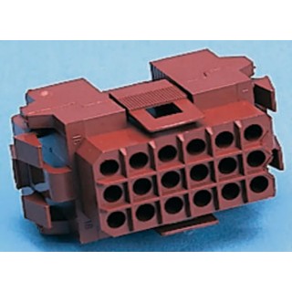 TE Connectivity Metrimate Male Connector Housing, 6 Way, 1 Row Straight, 5 mm Pitch 207377-1