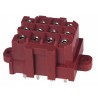 TE Connectivity Metrimate Series Straight Through Hole PCB Socket, 12-Contact, 3 Row, 5 mm Pitch, 600V, 14A 207528-9