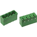 TE Connectivity Buchanan Series Pluggable Terminal Block, 4-Contact, 5.08 mm Pitch, 300V, 15A, Female Connector 796638-4