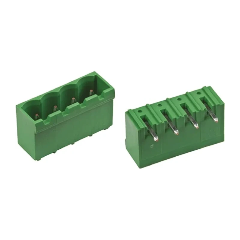 TE Connectivity Buchanan Series Pluggable Terminal Block 4-Contact, 5.08 mm Pitch, 1 Row, 796638-4