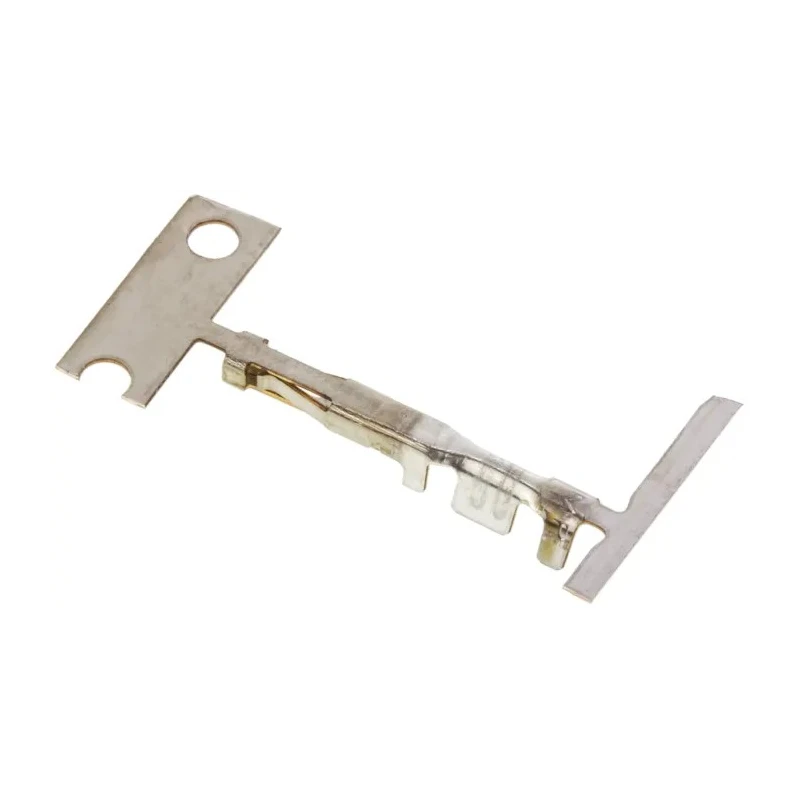 TE Connectivity Micro MATE-N-LOK Series Female Crimp Terminal 5A Current 24-20 AWG Gold Plated Contact 1-794606-1