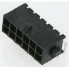 TE Connectivity Micro MATE-N-LOK Series Right Angle Surface PCB Header 6 Contacts 3 mm Pitch 2 Row Shrouded 3-794627-6
