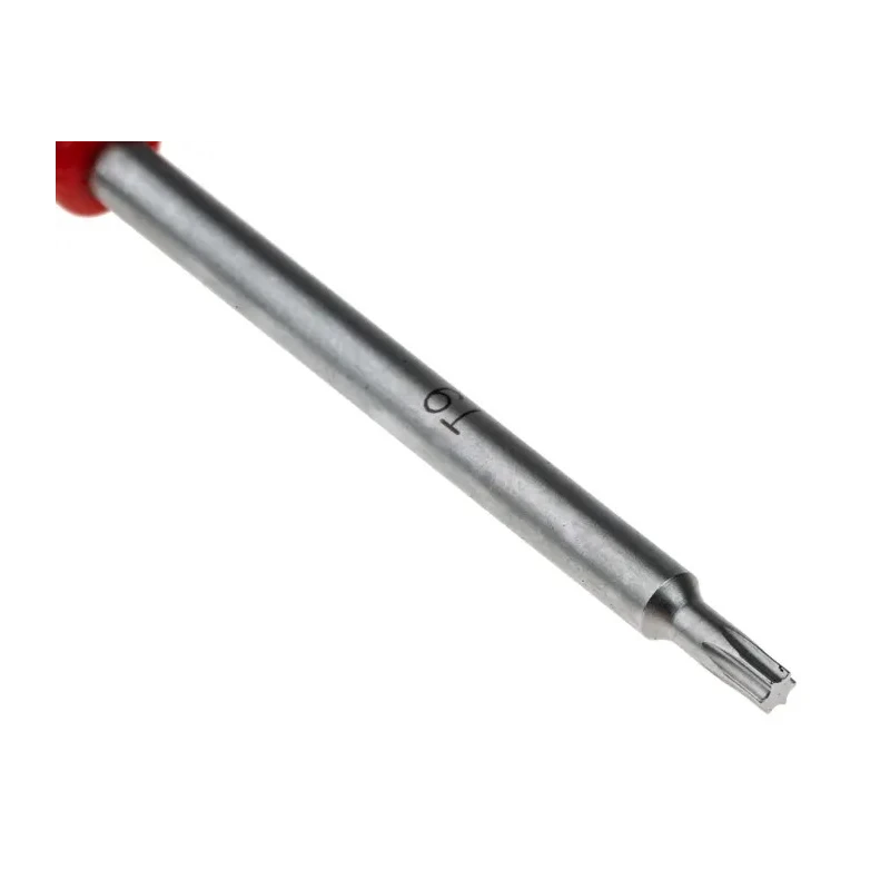 RS PRO 6-Piece Torx Key Set, Straight Shape, Chrome Plated Satin Steel 710-0633