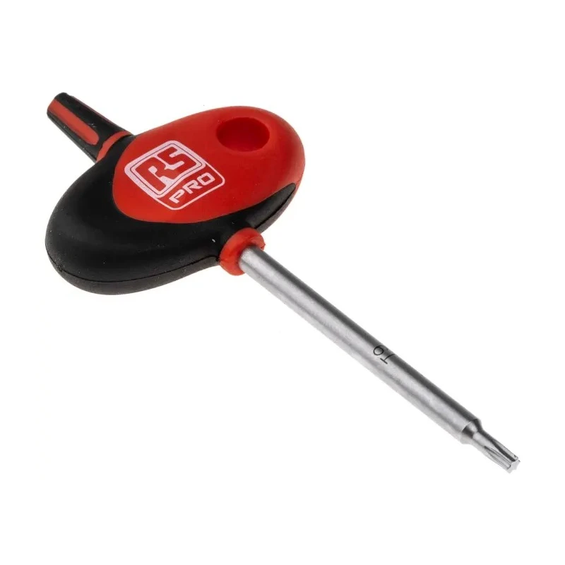 RS PRO 6-Piece Torx Key Set, Straight Shape, Chrome Plated Satin Steel 710-0633