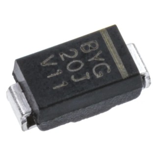 Vishay 600 V 1.5 A Avalanche Diode 2-Pin Surface Mount DO-214AC BYG20J-E3/TR3