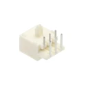 TE Connectivity Mini-Universal MATE-N-LOK Series 6 Right Angle Through Hole PCB Header 6 Contacts 4.14 mm Pitch 1-770969-1