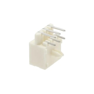 TE Connectivity Mini-Universal MATE-N-LOK Series Right Angle Through Hole PCB Header 6 Contacts 4.14 mm Pitch 1-770969-1