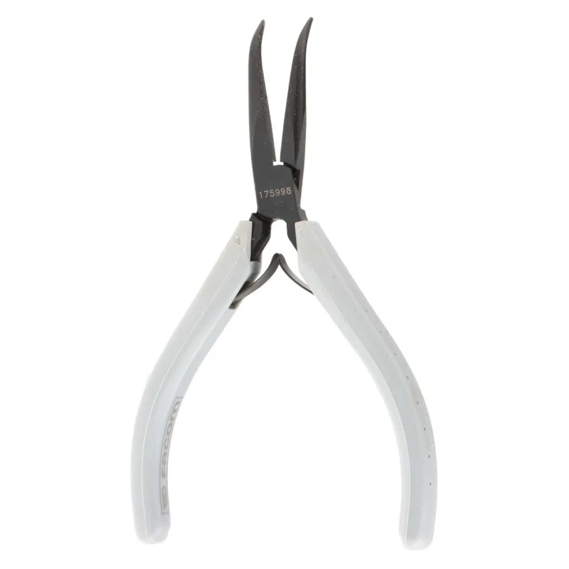 Facom Round Nose Plier Stainless Steel, 135mm Overall Length, 35mm Jaw Length, ESD Safe 433.LMT