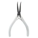 Facom Round Nose Plier Stainless Steel, 135mm Overall Length, 35mm Jaw Length, ESD Safe 433.LMT