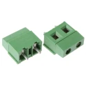 TE Connectivity Buchanan Series 2-Contact 7.5 mm Pitch 1 Row PCB Terminal Block 282844-2