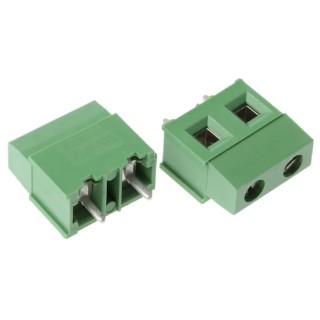TE Connectivity Buchanan Series 2-Contact 7.5 mm Pitch 1 Row PCB Terminal Block 282844-2
