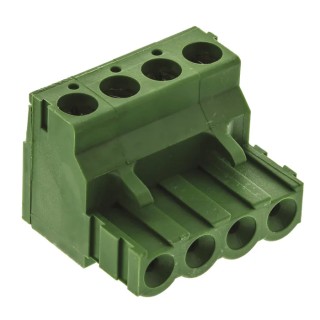 TE Connectivity Buchanan Series 4-Contact 5.08 mm Pitch 1 Row Pluggable Terminal Block 282807-4