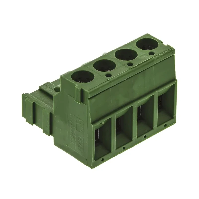 TE Connectivity Buchanan Series 4-Contact 5.08 mm Pitch 1 Row Pluggable Terminal Block 282807-4