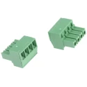 TE Connectivity Buchanan Series 3.5mm Pitch 4-Contact 1 Row Pluggable Terminal Block 284506-4
