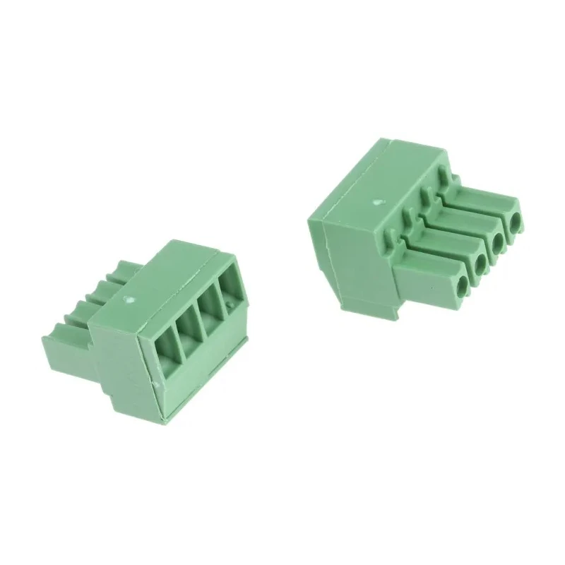 TE Connectivity Buchanan Series 3.5mm Pitch 4-Contact 1 Row Pluggable Terminal Block 284506-4