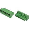 TE Connectivity Buchanan Series Pluggable Terminal Block, 8-Contact, 3.5 mm Pitch, 1 Row, 300V AC, Polyamide 284506-8