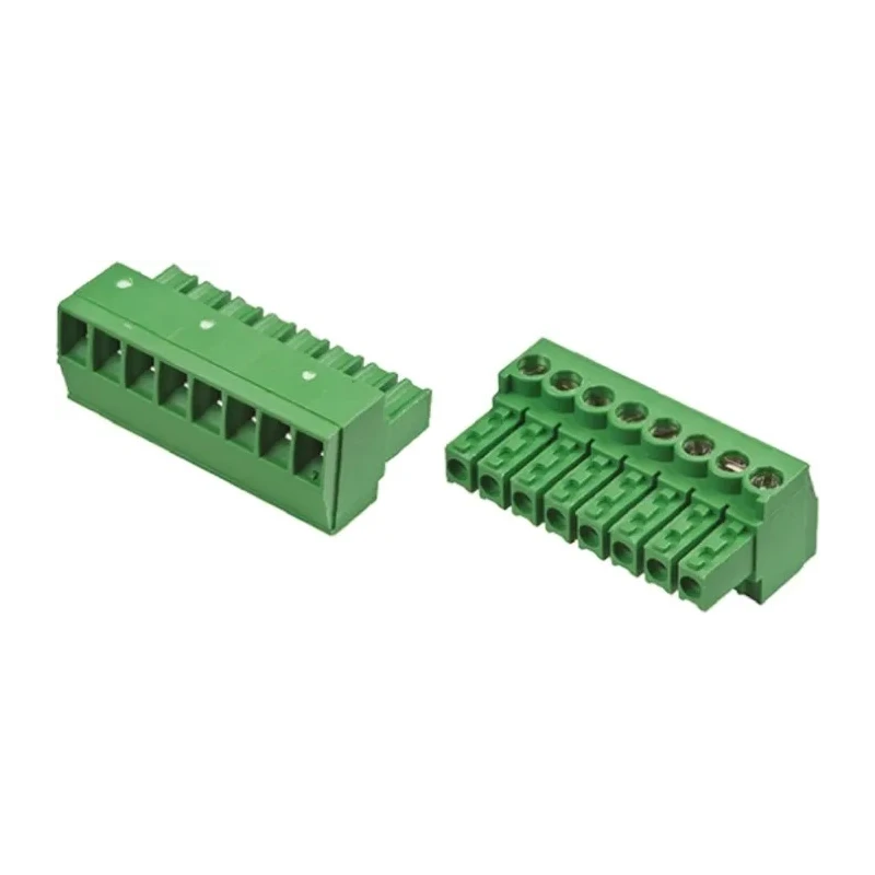 TE Connectivity Buchanan Series Pluggable Terminal Block, 8-Contact, 3.5 mm Pitch, 1 Row, 300V AC, Polyamide 284506-8