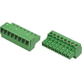 TE Connectivity Buchanan Series Pluggable Terminal Block 8-Contact 3.5 mm Pitch 1 Row 300V AC 11A 284506-8