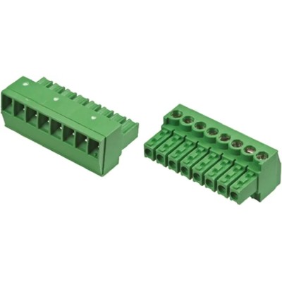 TE Connectivity Buchanan Series Pluggable Terminal Block 8-Contact 3.5 mm Pitch 1 Row 300V AC 11A 284506-8