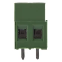TE Connectivity Buchanan Series PCB Terminal Block 2-Contact 5.08 mm Pitch 300V AC 17.5A Polyamide Housing 282841-2