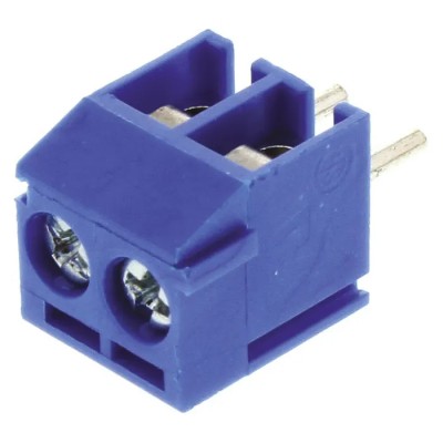 TE Connectivity Buchanan Series 2-Contact 3.5 mm Pitch 250V AC PCB Terminal Block 1776275-2