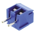 TE Connectivity Buchanan Series 2-Contact 3.5 mm Pitch 1 Row Blue Polyamide PCB Terminal Block 1776275-2