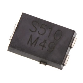 Vishay 100 V 5 A Surface Mount Schottky Diode 3-Pin TO-277 SS5P10-M3/86A