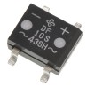 Vishay Bridge Rectifier DFS Package, 4-Pin Single Phase, 1000 V Peak Reverse Voltage, 50 A Peak Surge Current DF10S-E3/77