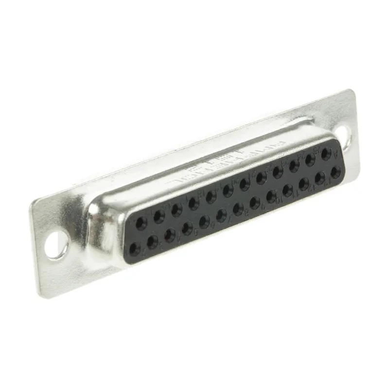 Amphenol Communications Solutions SD 25 Way Straight Panel Mount Female D-Sub Connector 250V 5A L77SDB25S