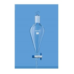 borosil-separatory-funnel-pear-shape-with-ptfe-stopcock-and-i-c-glass-stopper-125-ml-6403017-43523