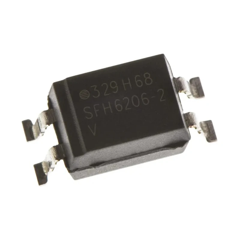 Vishay AC Input Transistor Output Optocoupler Surface Mount 4-Pin SFH6206-2T