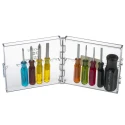 Weller Xcelite Mini Phillips and Slotted Screwdriver Set 9-Piece PS-88
