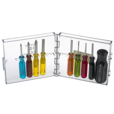 Weller Xcelite Mini Phillips and Slotted Screwdriver Set 9-Piece PS-88