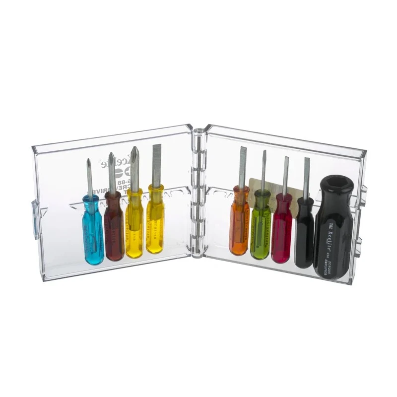Weller Xcelite Mini Phillips and Slotted Screwdriver Set 9-Piece PS-88